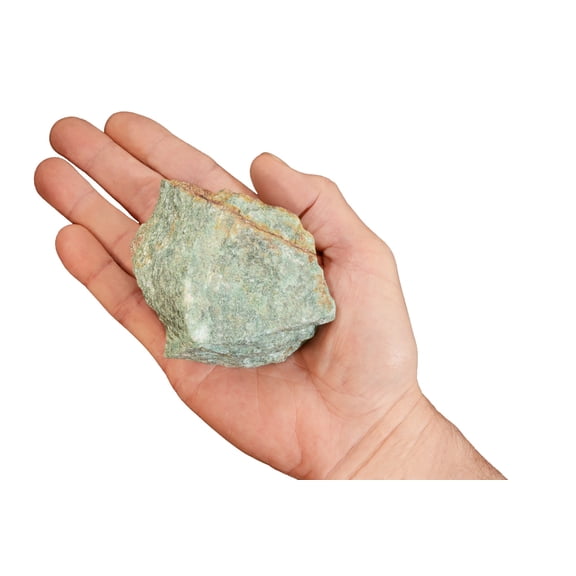 Kidz Rocks Green Aventurine 3 1/2" 8-12 oz Raw Rock Mineral Specimen Healing Stone