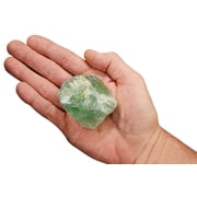 Kidz Rocks Green Fluorite 3" 8-12 oz Raw Chakra Healing Crystal Rock Mineral Specimen