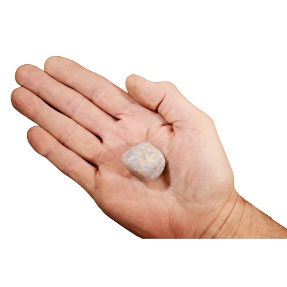 Kidz Rocks Lepidolite Mica 1" Tumbled Healing Stone Purple Rock Mineral Reiki Crystal