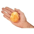 thumbnail image 1 of Kidz Rocks Orange Calcite 2 1/2" 8-12 oz Raw Chakra Healing Stone Rock Mineral, 1 of 4