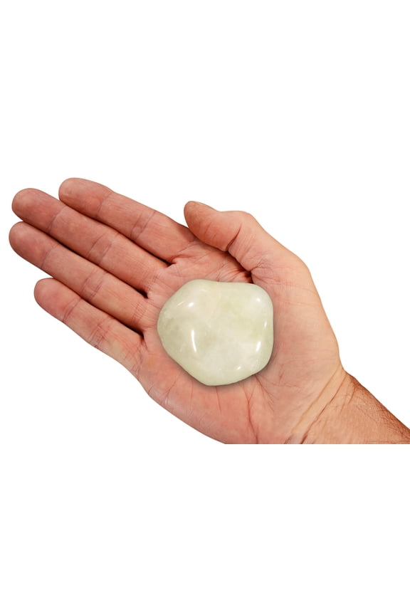 Quartz Sulfur 1" Tumbled Crystal Chakra Healing Stone Yellow Mineral