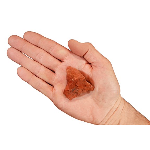 Kidz Rocks Red Jasper 2" 2-3 oz Raw Chakra Healing Stone Rock Mineral