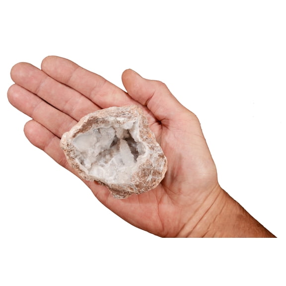 Kidz Rocks Sonaro Geode 3" 5-8 oz Raw Chakra Healing Stone Tan Rock Mineral