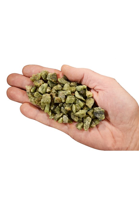 Vesuvianite Crystal 1/2" 6 oz Raw Chakra Healing Stone Green Rock Mineral