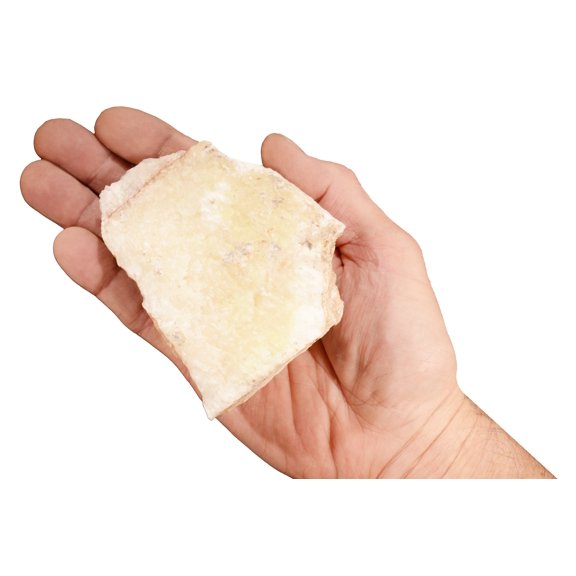 Kidz Rocks White Onyx 4 1/2" 1 lb Raw Chakra Healing Stone Rock Mineral