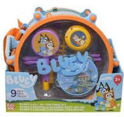 Kidz Toyz Bluey's Boy's & Girl's all in one Band Set, Blue