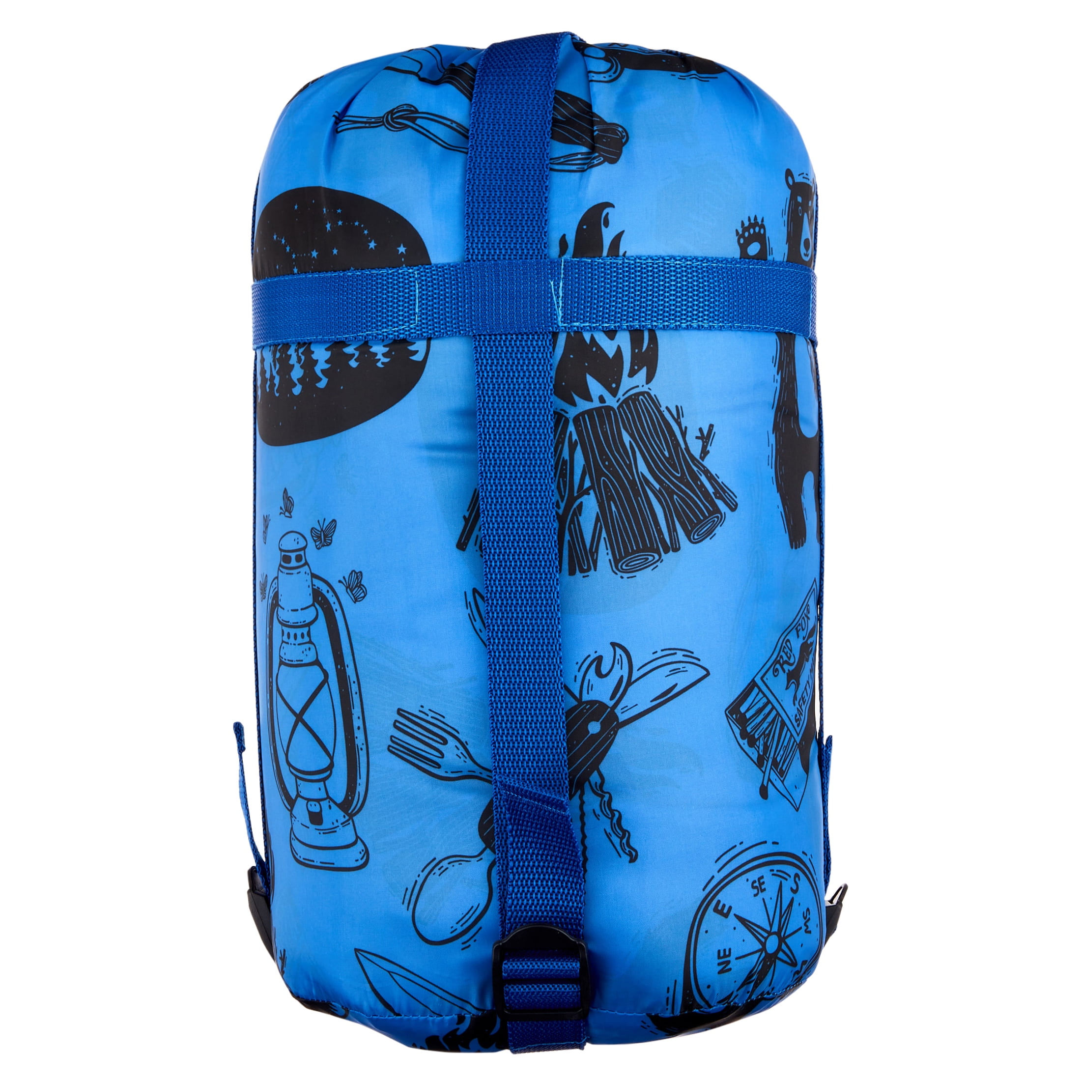 Youth Mummy Kids Mummy Sleeping Bag ACECAMP KIDS YOUTH GLOW-IN-THE