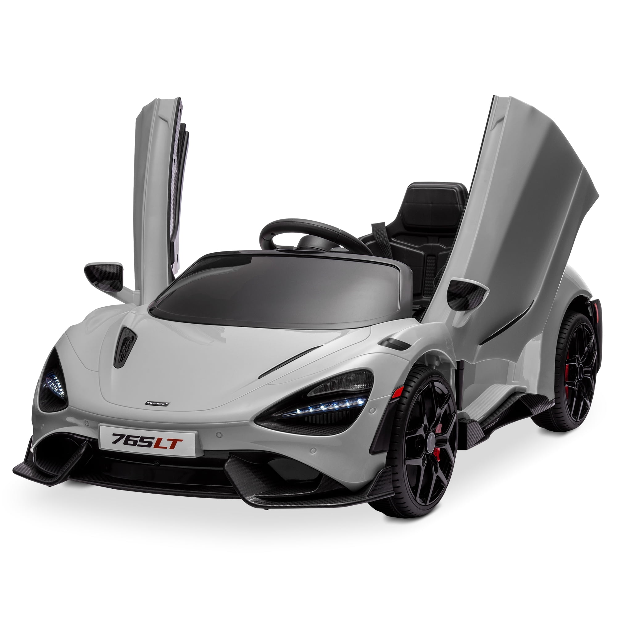 Kidzone 12V Licensed McLaren 765LT Kids Ride On Sports Car