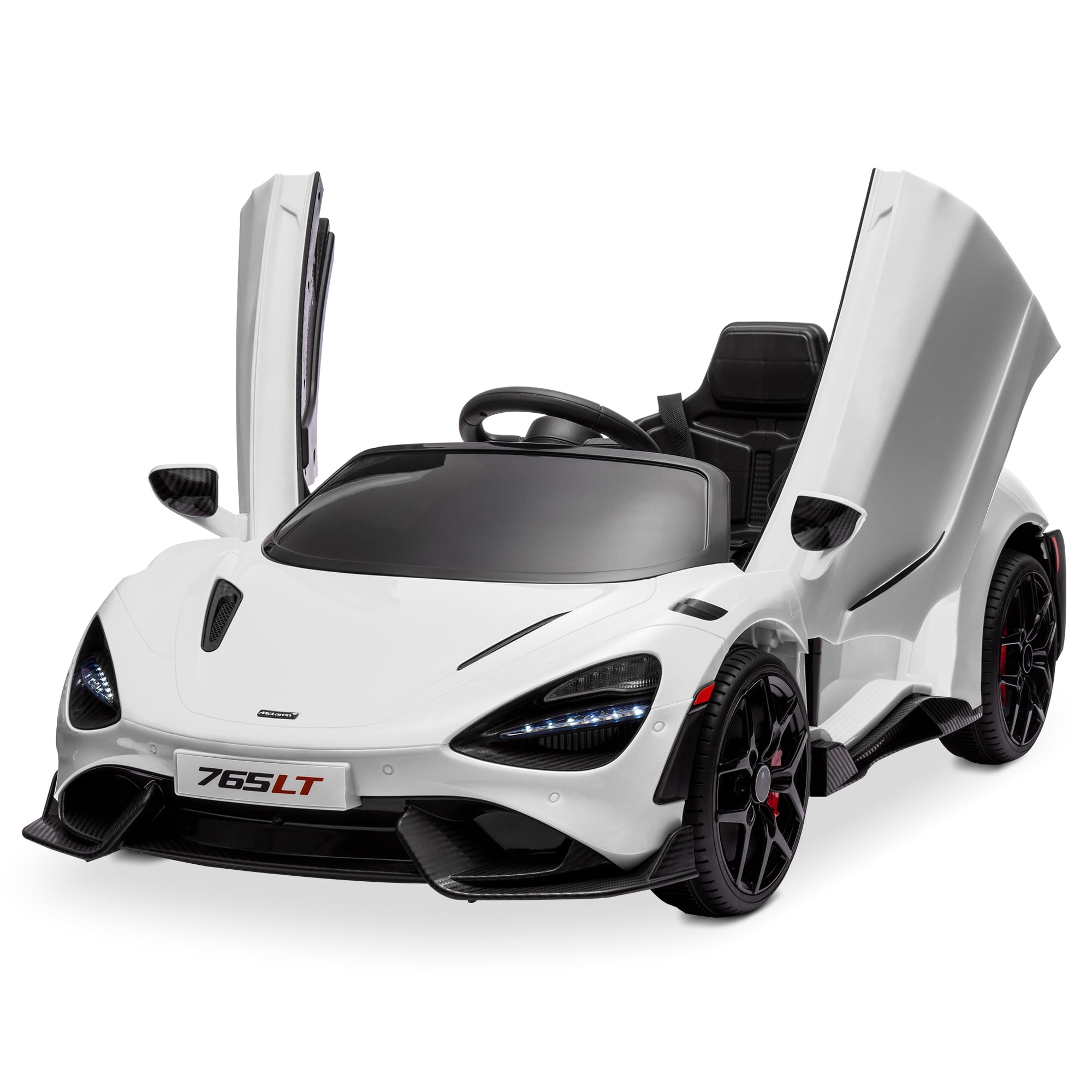 Kidzone 12V Licensed McLaren 765LT Kids Ride On Sports Car