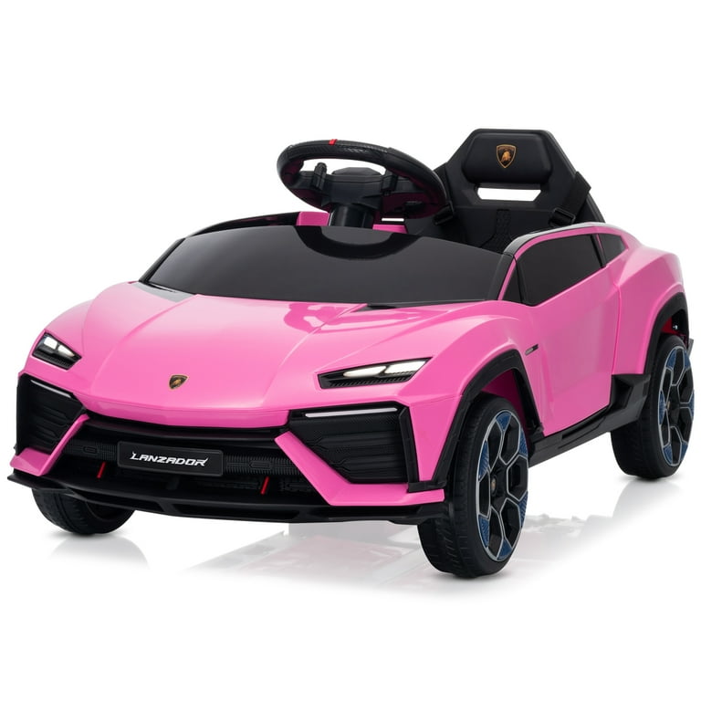 Kidzone 12v Electric Ride On Car for Kids, Licensed Lamborghini