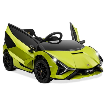 Kidzone Kids 12V Electric Licensed Lamborghini Car – Green