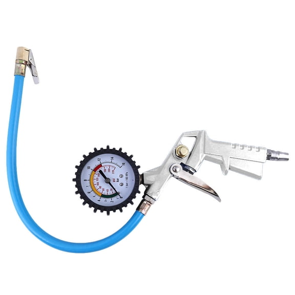 Kieccall 0-220psi Digital Tire Inflator - Built-in Pressure Gauge, Flexible Hose, Emergency Tire Maintenance & Road Trips for Safe Inflation