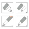 thumbnail image 1 of Kieccall 10 Pack Removable Zipper Pull Repair Kit, Replacement Zipper Parts for Jackets Backpacks Suitcases Boots, No Tool Required Zipper Fix Components for Daily Gear Restoration Gift, 1 of 6
