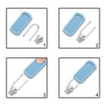 thumbnail image 1 of Kieccall 10 Pack Removable Zipper Pull Repair Kit, Replacement Zipper Parts for Jackets Backpacks Suitcases Boots, No Tool Required Zipper Fix Components for Daily Gear Restoration Gift, 1 of 6