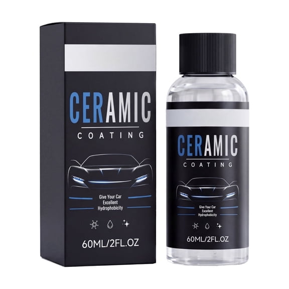 Kieccall 2.03 fl oz Car Ceramic Coating Kit Auto Paint Sealant for Cleaning Polishing and Protection High Gloss Paint Care Coating for Auto Detailing Gift