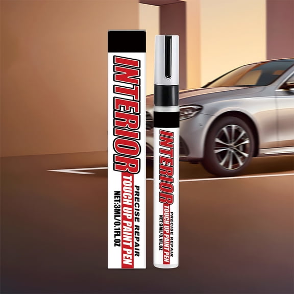 Kieccall 3ml Interior Touch Up Paint Pen - Matches Auto Interior Colors, Covers Scratches on Plastic and Vinyl Surfaces