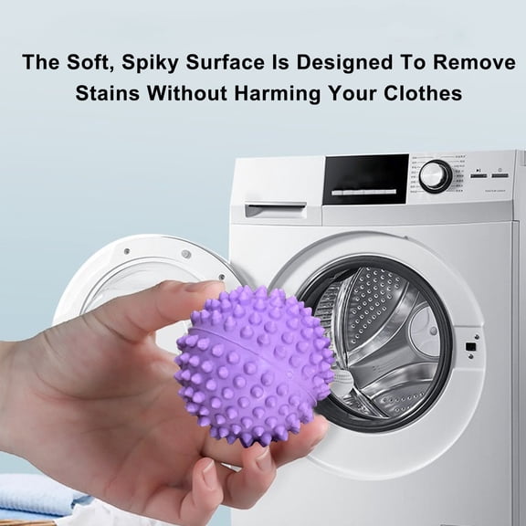 Kieccall 6 Pack Laundry Washing Balls Reusable Deep Cleaning for Washing Machine Gift