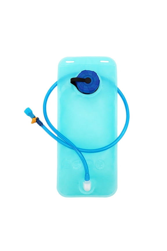 67.6 fl oz Outdoor Cycling Water Bag Portable Folding Blue Drinking Bladder for Hiking Travel Mountaineering Sports Hydration Pack Gift