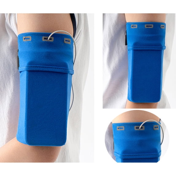 Kieccall Arm Band Waterproof Phone Sports Pouch Sweat Resistant Sleeve for Running Cycling Gym Outdoor Workout Daily Cell Phone Fitness Storage Bag Gift