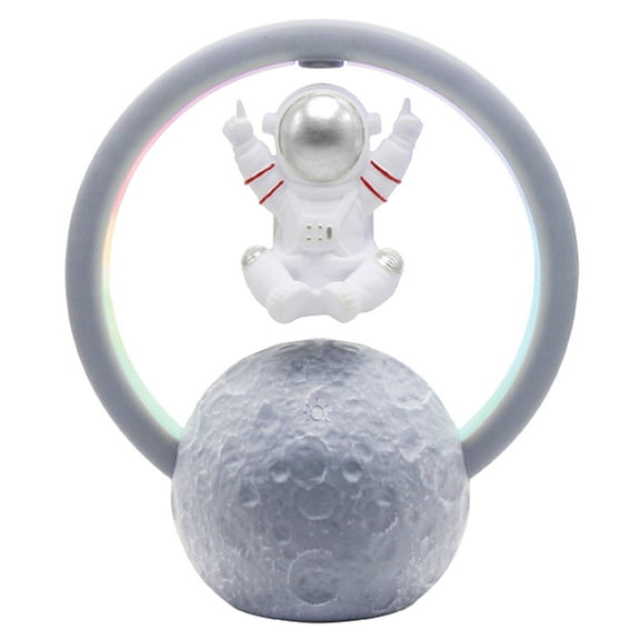 Kieccall Astronaut Magnetic Levitation Bluetooth Speaker - Mini Portable Wireless Subwoofer, Space-Themed Audio Radio For Home Outdoor Use With Clear Sound