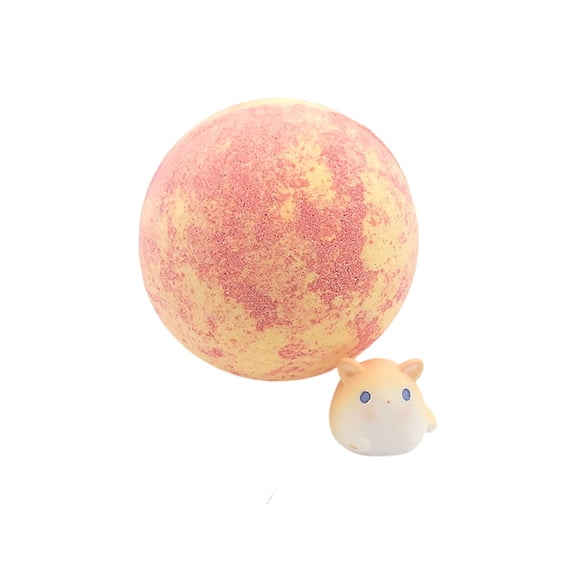 Kieccall Bath Bomb Aromatherapy Bath Ball Cute Easter Style Oil Exploding Spa Ball Samples for Home Relaxation Holiday Use Gift