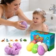 thumbnail image 1 of Kieccall Bath Bomb with Surprise Ornament Set, Natural Salt Bubble Bath Ball for Home Spa Relaxation Body Cleaning Daily Skin Care Gift, 1 of 8