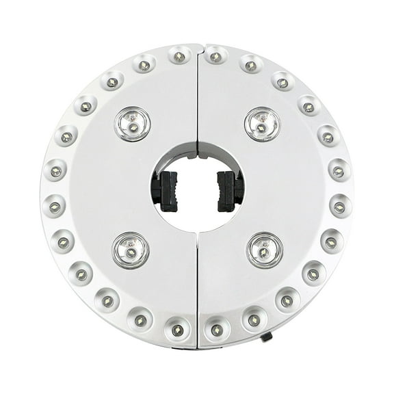 Kieccall Battery Powered Led Umbrella Lights For Patio Deck Beach Tent Camping And Garden Party Decoration