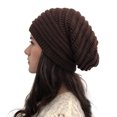 thumbnail image 1 of Kieccall Beanie Hat For Women Oversized Knit Warm Winter Hats For Women Thick For Cold Weather, 1 of 4