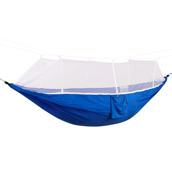 Kieccall Camping And Hiking Outdoor Camping Double Green Sky Tent Hammocks With Mosquito Net