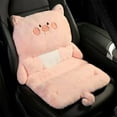 thumbnail image 1 of Kieccall Car Cushion Winter Warm Cushion Car Siamese Cushion Cushion Cute Pattern Warm Cushion, 1 of 6