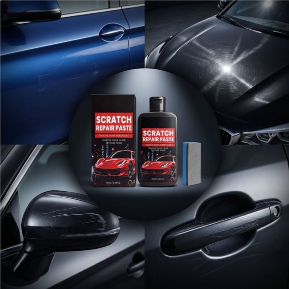 Kieccall Car Paint Scratch Remover Paste Polishing Compound Restores Auto Shine Gift
