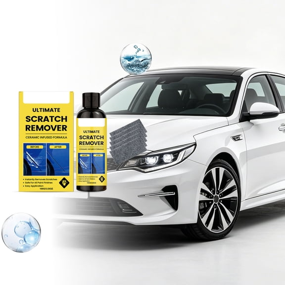 Kieccall Car Paint Scratch Repair Paste Kit Auto Polishing Compound Restores Vehicle Shine Gift