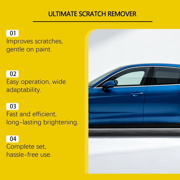 Kieccall Car Scratch Repair Agent 3.38 fl oz Auto Paint Scratch Remover Polish Gift