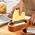 thumbnail image 1 of Kieccall Cheese Grater Shredder Parmesan Cheese Slicer for Home Kitchen Cooking Baking Cheese Grating Shredding and Food Prep, 1 of 3