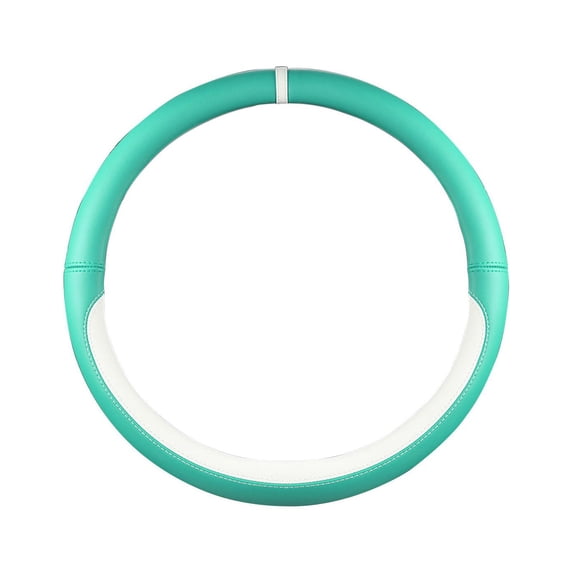 Kieccall Color Matching Non Slip Bottom Cloth Steering Wheel Protector Cover Universal Handle Accessory Without Inner Ring Gift