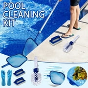 Kieccall Complete Pool Cleaning Tools Set Professional Equipment for Swimming Pool Spa Maintenance Use