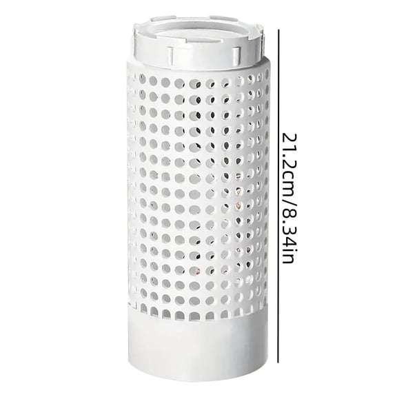 Kieccall Compost Bin with Lid 75 Round Holes Garden Flower Pot Drainage Basket Gift