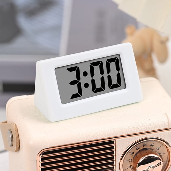 Kieccall Digital Alarm Clock Electronic Bedside Clock for Bedroom Office Use Gift