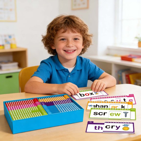Kieccall Educational Alphabet Letter Cards for Language Learning Recognition Practice Gift