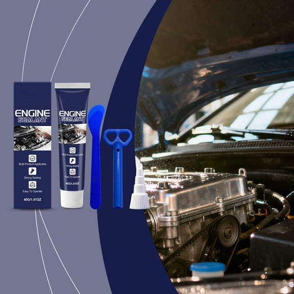 Kieccall Engine Sealant Glue Motor Gasket Sealing Compound for Automotive Engine Parts Leakproof Sealing and Component Protection Gift