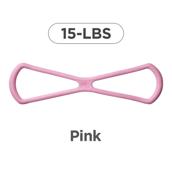 Kieccall Figure 8 Resistance Band Elastic Training Strap Multipurpose Workout Tool for Home Back Posture Correction Exercise