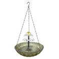 thumbnail image 1 of Kieccall Hanging Bird Bath with Solar Pump, Metal Bath Bowl Powered by Water Pump for Outdoor Garden Solar Powered Feature, 1 of 7