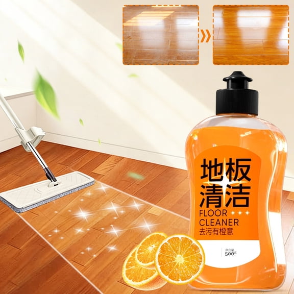 Kieccall Household Hardwood Floor Cleaner Multi Surface Floor Mopping Solution for Home Wood Tile Marble Stone Floors Gentle Formula Safe for All Surfaces 16.9 fl oz