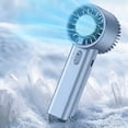 thumbnail image 1 of Kieccall Ice Cooling Handheld Fan Portable Personal Cooling Device For Outdoor Travel Office Summer Fast Cooling, 1 of 6