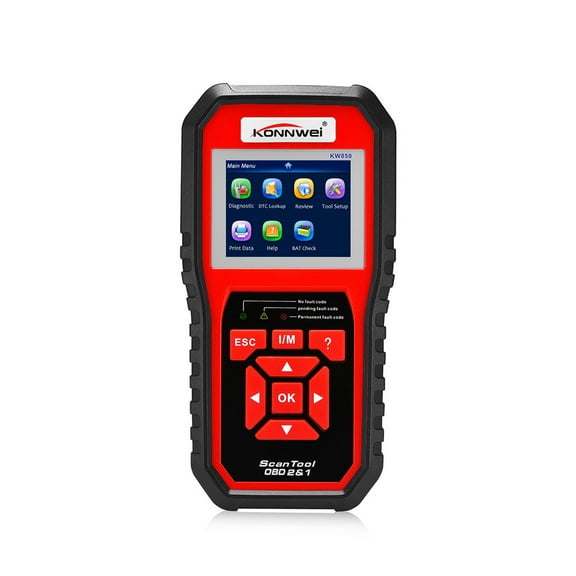 Kieccall KONNWEI KW850 Full System OBD2 Car Scanner - Auto Diagnostic Reader, Multi-Function, Vehicle Repair & Maintenance for Comprehensive Health Checks