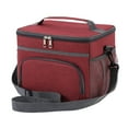 thumbnail image 1 of Kieccall Large 15l Insulated Lunch Bag Leakproof Cooler Tote With Adjustable Strap For Picnic Beach Office, 1 of 6