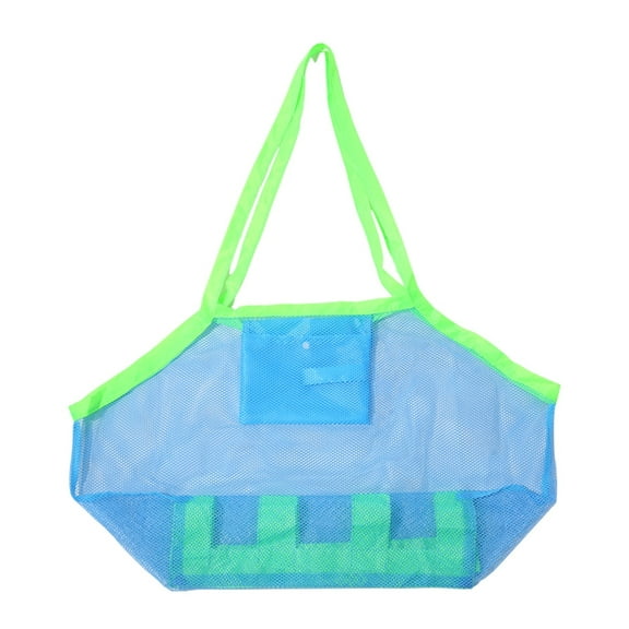 Kieccall Large Outdoor Beach Toy Storage Bag Sand Tool Organizer With Carry Handles For Shore Trips