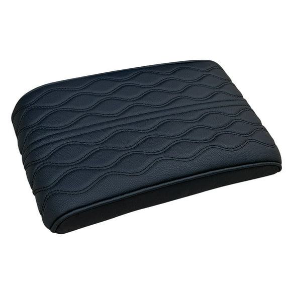 Kieccall Leather Car Armrest Box Pad - Memory Foam Center Console Cover, Universal Fit for Cars, SUVs & Trucks with Comfort Grip