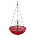 thumbnail image 1 of Kieccall Metal Bird Bath with Stake for Outdoors, Garden Bath Feeder and Hummingbird Feeder for Yard Decor and Wildlife, 1 of 7