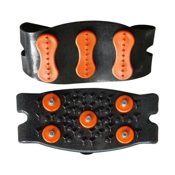 Kieccall Non-Slip Snow Cleats Crampons - Spike Grips Shoes Boots Covers for Winter Outdoor Hiking Ice Traction